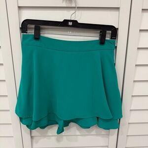 Zara Teal Skater Skirt